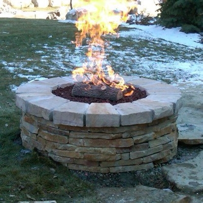 Sådan laves en Cinder Block Fire Pit