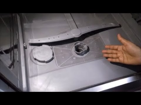 Kaip išvalyti indų plovimo mašinos siurblį
