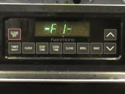 El código de error F3 en un horno eléctrico GE