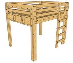 Πώς να οικοδομήσουμε ένα κρεβάτι Queen-size Loft
