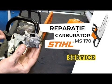 Cum se ajustează carburatorul pe un Stihl HS-80