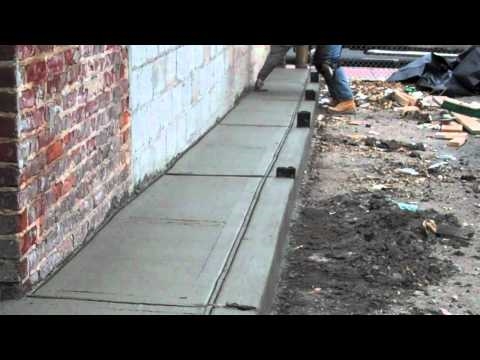 Как да си направим бетонна престилка
