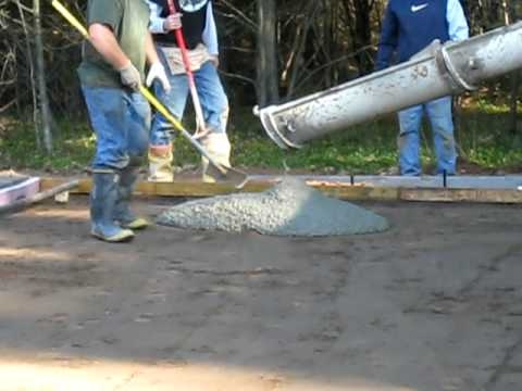 Come realizzare un grembiule in cemento