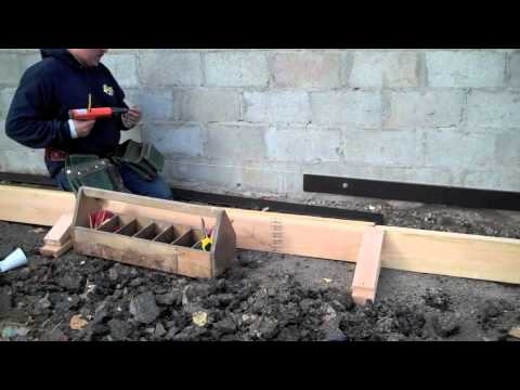 Hoe maak je een betonnen schort