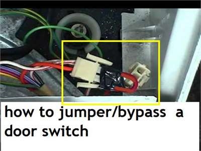 Kako instalirati kratkospojni žicu za zaobići prekidač poklopca na perilici s whirpool-om