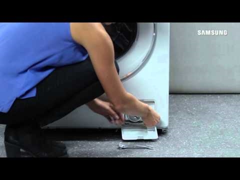 DE-fout van een Samsung-wasmachine