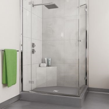 Cómo instalar puertas de ducha en azulejos