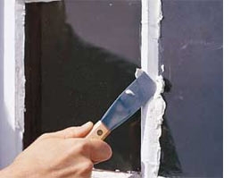 Cómo hacer masilla casera de vidrio para ventanas