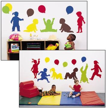 Як вибрати колір стіни для дитячого саду