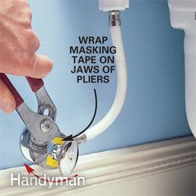Comment réparer une fuite dans le lavabo de la salle de bain
