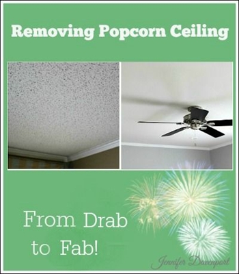 วิธีการลบนิโคตินจาก Popcorn Ceiling