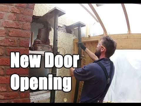 Comment mettre une porte dans un mur de blocs de béton