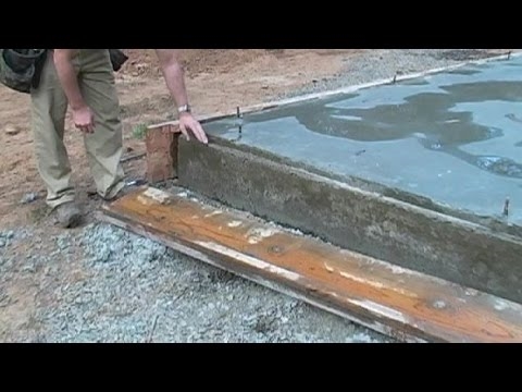 Hoe formulieren te verwijderen na het gieten van beton