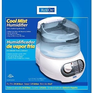 Instrucciones sobre el humidificador Relion Cool Mist