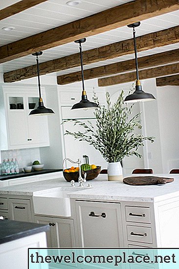 14 ideas elegantes de luz de techo para la cocina