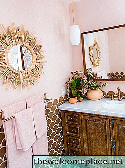 6 idées lumineuses de salle de bain bohème pour chanter sous la douche