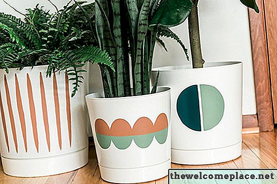 Amazon + Paint + Free Templates = Estes vasos de plantas legais
