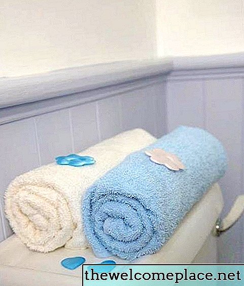 Idéias de decoração de toalha de banheiro