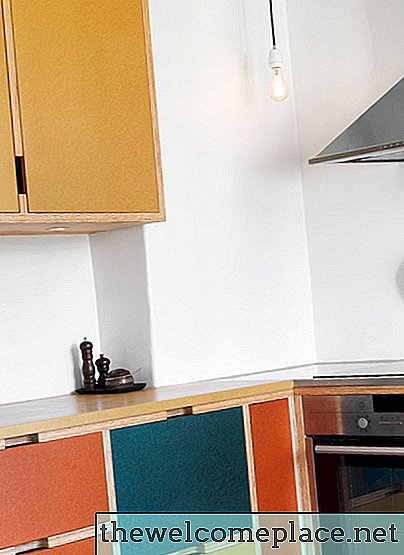 Pozor: teh 6 rumenih idej omare za kuhinje vas bo ustavilo pri svojih poteh
