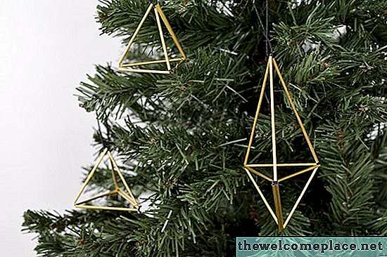 Encantadores adornos de árbol geométrico escandinavo para hacer bricolaje en estas fiestas