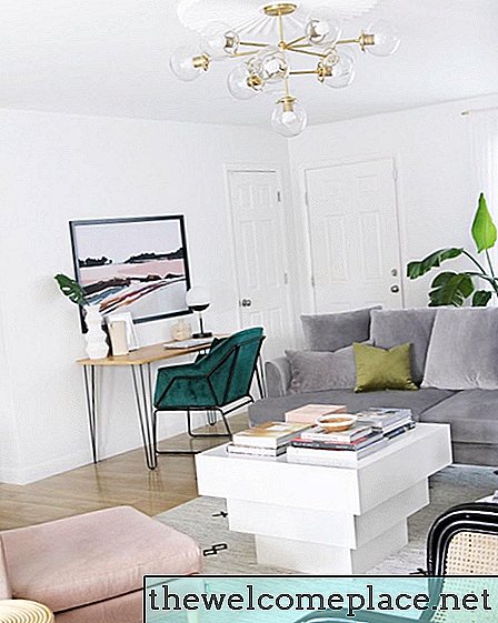 Formas contemporáneas crean un atractivo diseño de sala de estar