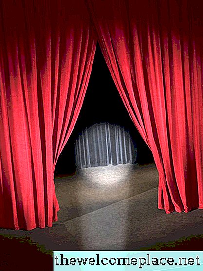 Bricolaje para cortinas de escenario abiertas y cerradas