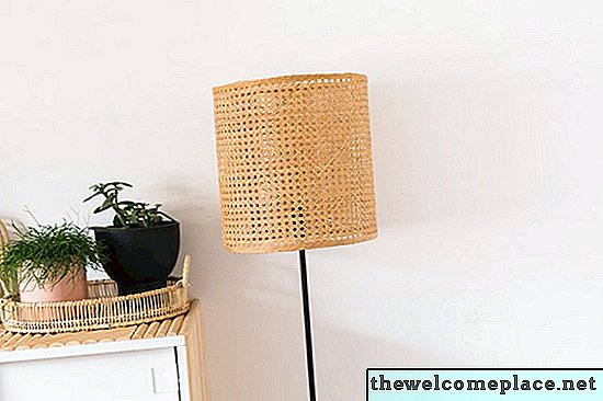 DIY Lampenschirm mit Cane Material