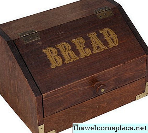 Do-it-Yourself Rancang untuk Breadbox Wooden