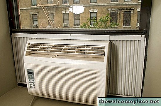 Abrazadera de ventana casera de aire acondicionado