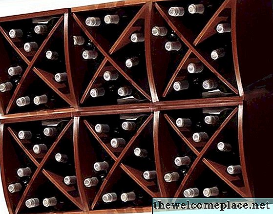 Como construir um rack de vinho de diamante