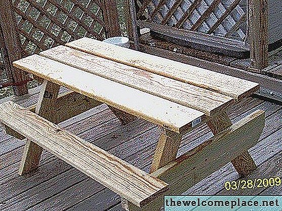 Comment construire une table de pique-nique pour enfants