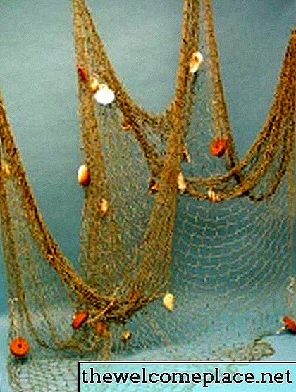 Cómo hacer una decoración de cuerda de red de pescado