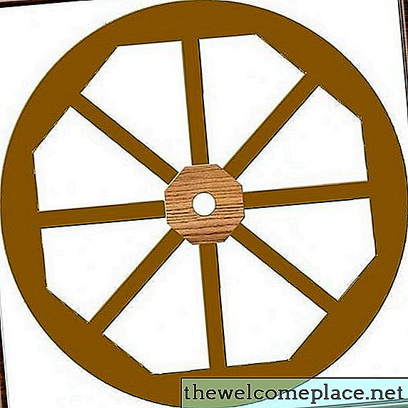 Як зробити дерев'яне вагонне колесо