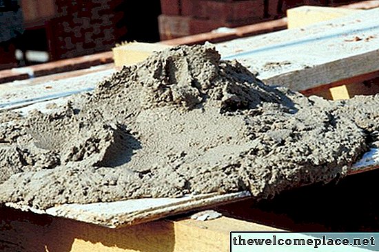 Hvordan blande Portland Cement med sand
