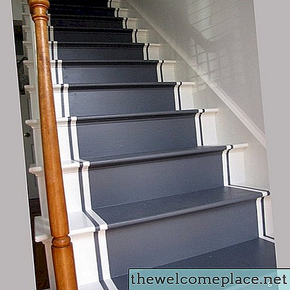 Kako barvati stopnice