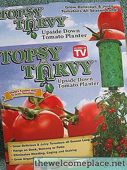 Como plantar um tomate "Topsy Turvy"