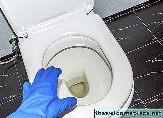 So entfernen Sie menschliche Urinflecken von einem Toilettensitz
