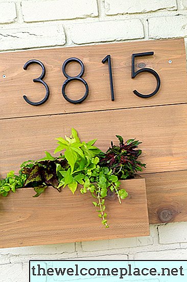 Part Partter + Part House Number Display = Your Weekend Project