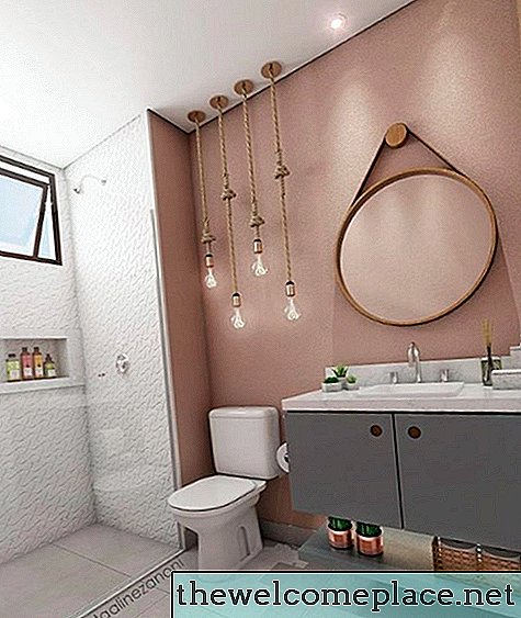Készüljön bele beleszeretni a rózsaszínű ipari fürdőszobába