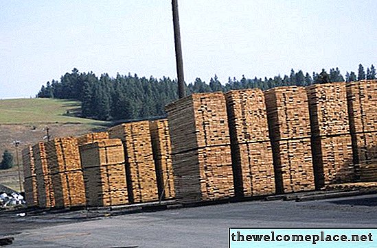 Cores de madeira tratadas sob pressão