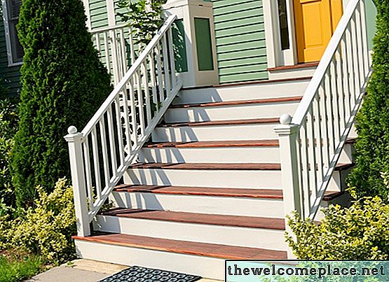 Standardne velikosti korakov za sprednjo verando